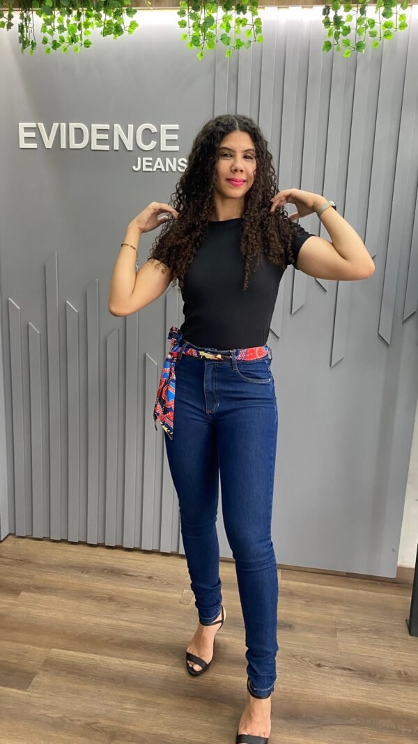 Calça Skinny com Lenço - Imagem 2