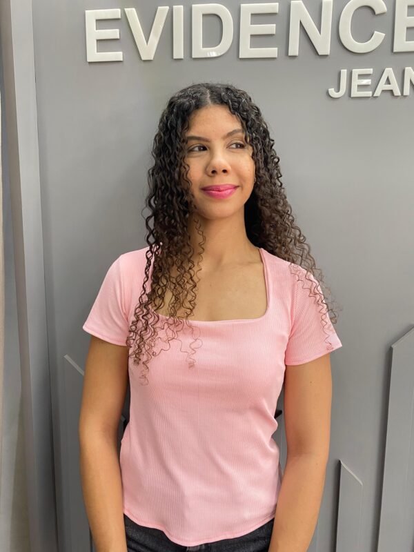 Blusa Ribana Decote Quadrado - Imagem 2