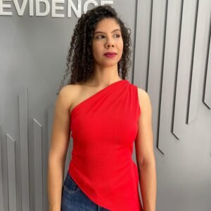 Blusa Mula Manca Assimétrica