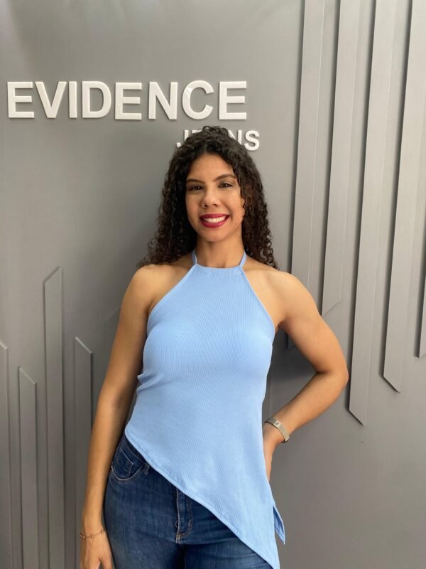 Blusa Ribana Gola Amarração