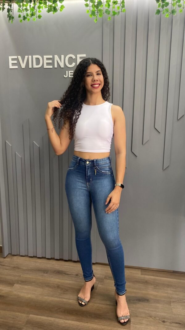 Calça Skinny Cintura no Lugar - Imagem 5