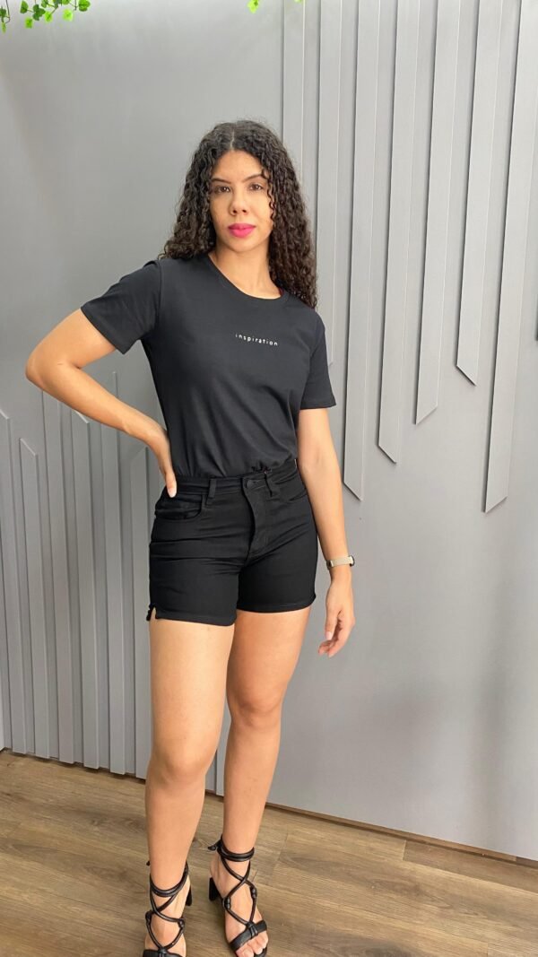 Short Casual Black & White - Imagem 3