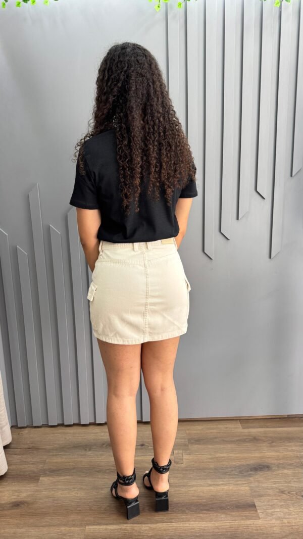 Saia Jeans Cargo - Imagem 4