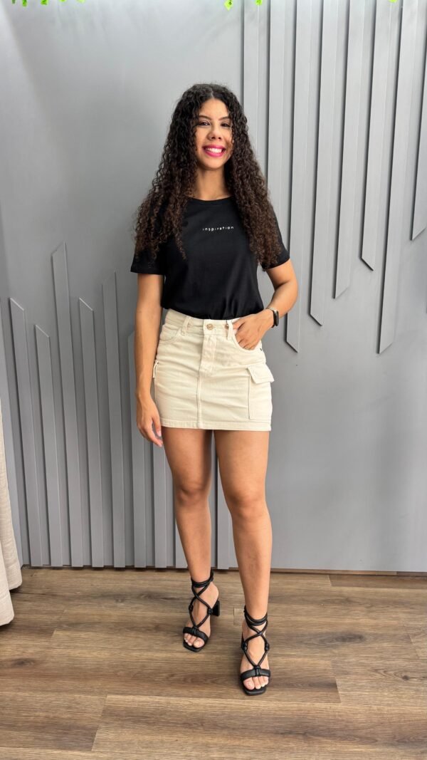Saia Jeans Cargo - Imagem 2