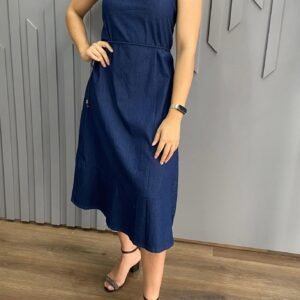 Vestido Mid Frente Única