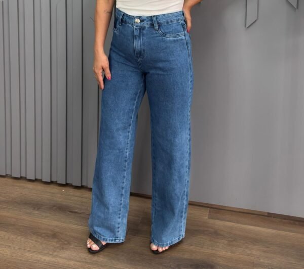 Calça Wide Reta