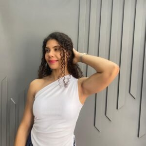 Blusa Alça Unilateral Assimétrica