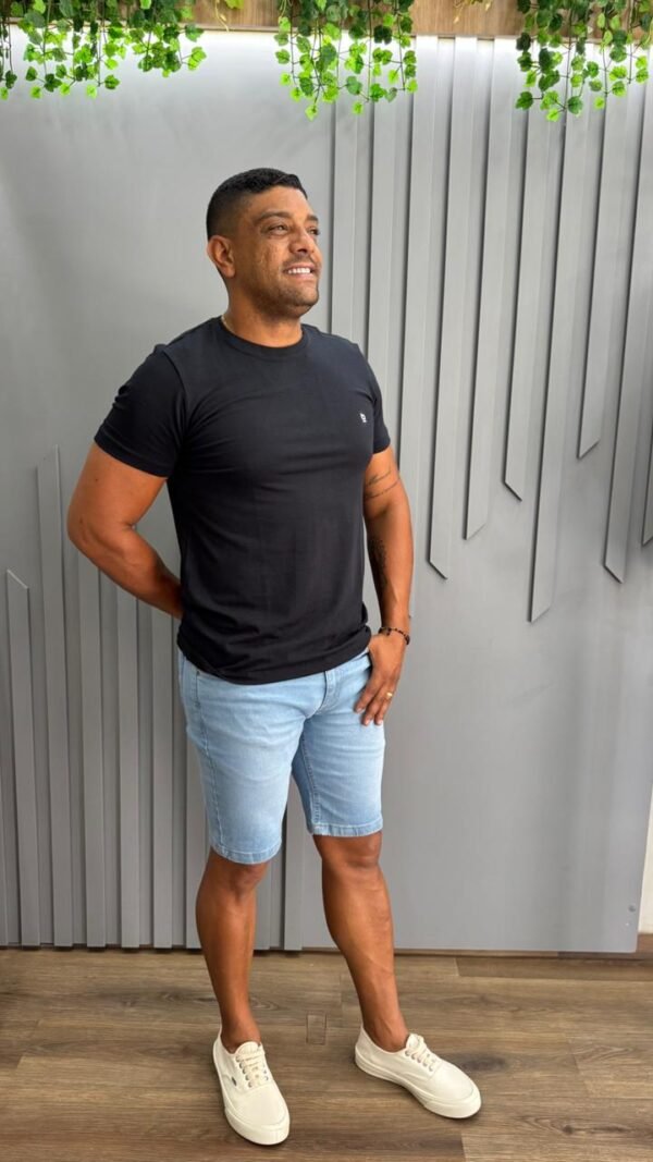 Bermuda Jeans Masculina - Imagem 3